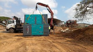 delivery to a mine site again